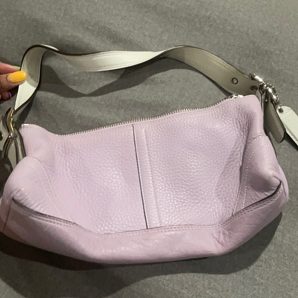 Small lavender Coach bag
